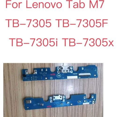 10PCS NEW USB Power Charging Connector Plug Port Dock Flex Cable For Lenovo Tab M7 TB-7305 TB-7305F TB-7305i TB-7305x