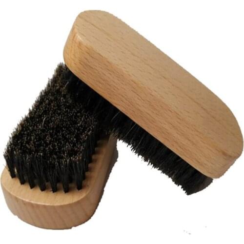 50pcs 10.5x5cm Wood Bristles Beard Brush Mustache Comb Men wooden brushes
