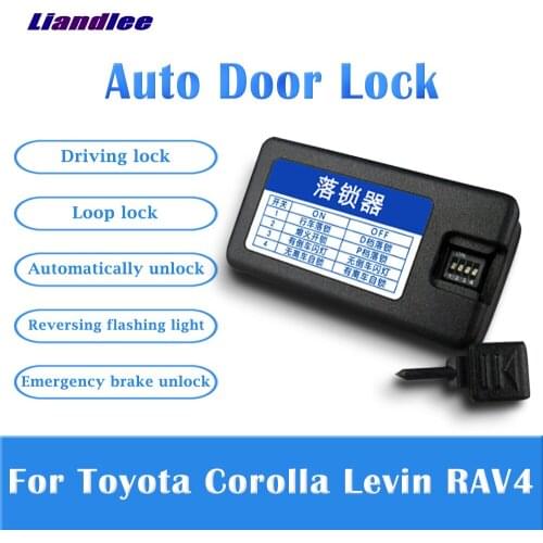 Auto Door Lock For Toyota Corolla/Levin/RAV4 (Double engine version) Car Electronics Accessories OBD Latch Window Lifter