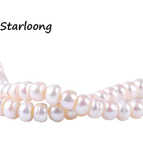 1pack/lot 10-11mm AA quality flat round Natural freshwater Pearl spacer Loose Beads DIY for Jewelry bracelet necklace