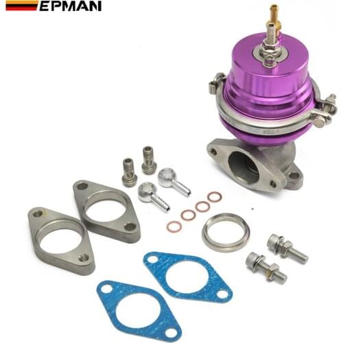 Purple Adjustable 38mm External Turbo V-Band V Band Wastegate Turbocharge Flange EP-B006