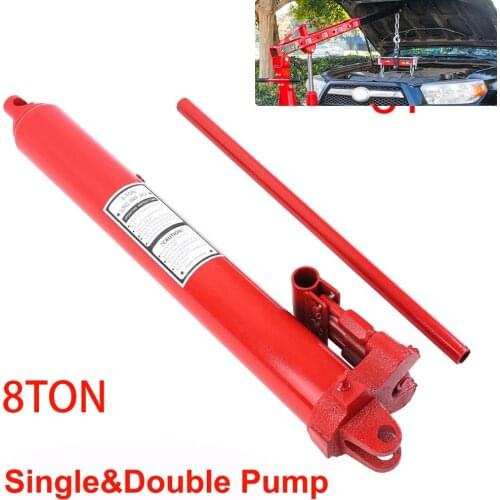 Samger 8Ton Hydraulic Jack Manual Engine Lift Repair Tool Hydraulic Long Ram Hydraulic Jack Single&Double Pump