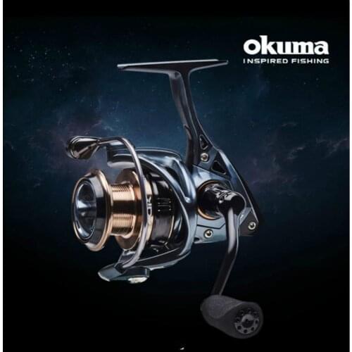 Okuma Spinning Reel 5.0:1 Fishing Reel 1000s-4000s Diatant Wheel 10KG Drag Power Trolling Reels Fishing Gear Carretilha De Pesca