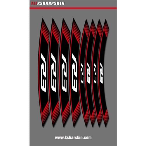 Creative transformation motorcycle sticker accessories tire wheel reflective decorative decal for YAMAHA R3