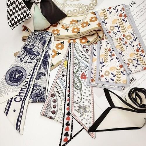 Long Silk Hair Ribbon Ponytail Hair Bands for Women Korean Fashion Headband Girl Headdress Hair Accessories