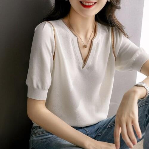 Женские трикотажные рубашки Madou girl China At AliExpress