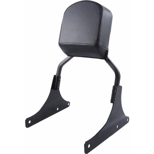 Motorcycle Rear Sissy Bar Detachable Backrest For Harley Fatboy Softail Standard FXST Fatboy 2002-2007