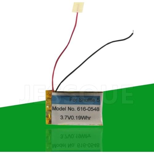 Sale 616-0548 0.19Whr Battery For Apple iPod For Shuffle 4 Generation 4G 4th 5th 6th A1373 616-0150 Batterie AKKU