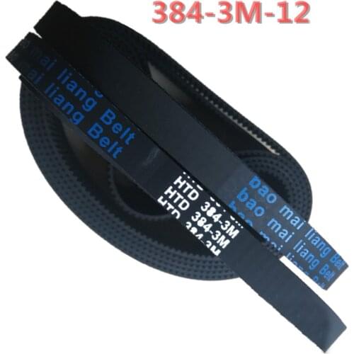 Electric Scooter Drive Belt HTD384-3M-12 Timing Belt Escooter Electric Scooter Accessories High Quality 2020