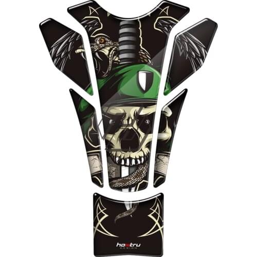 3D Resin Motorcycle Accessories Gas Fuel Tank Pad Protector Decal Case for Honda Yamaha Suzuki Kawasaki Triumph Aprilia