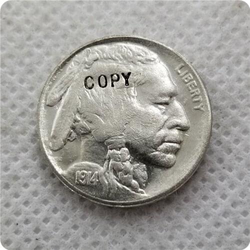USA 1914-S,D BUFFALO NICKEL Copy Coin commemorative coins-replica coins medal coins collectibles