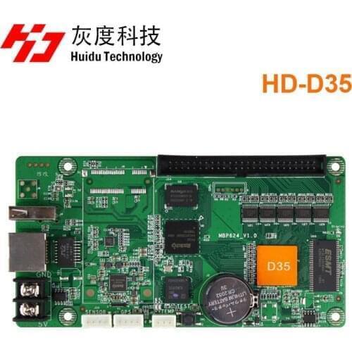 HD 35 HD-D35 Huidu-D35 asynchronous control card support huidu VP210 HD-VP210 led video processor for full color door lintel