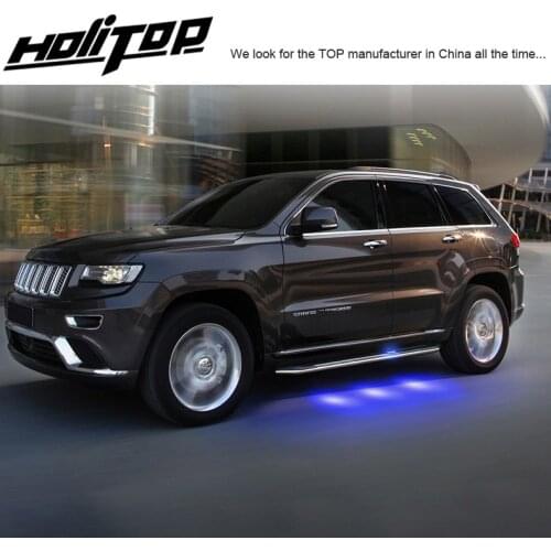 High-Tech running board side step nerf bar for Jeep Grand Cherokee 2011-2020 , "Luxurious" design, come with "LED light"