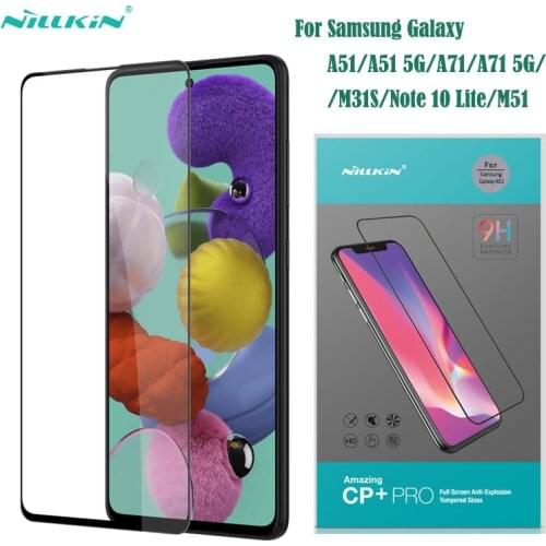For Samsung Galaxy A51 A71 5G M31S M51 Note 10 Lite Tempered Glass Nillkin CP+PRO Anti-Explosion 9H Fully Screen Protector Film