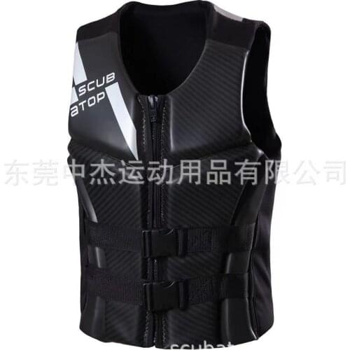 Neoprene Life Jacket Adult Life Vest Water Safety Fishing Vest Kayaking Boating Swimming Surfing Drifting Safety Life Vest