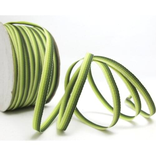 10 Yards 5mm Ombre Ribbon Trim|Green Narrow|Polyester|Doll Trim|Embellishment|Bow Flower Supplies