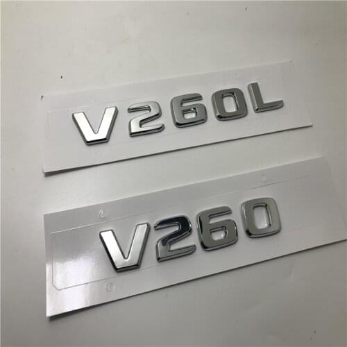 3D ABS For V Class V250 V260 W447 Vito W447 Viano Sprinter Car Emblem Car Assessoires for Mercedes Benz V Cla