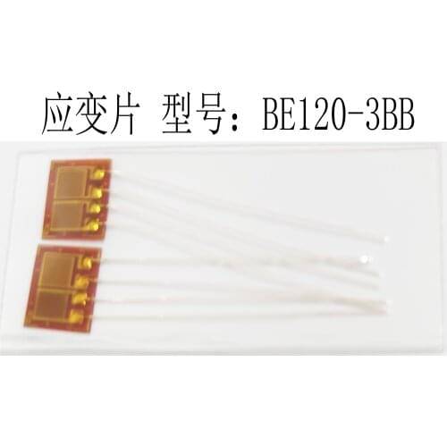 5PCS/LOT BE120-3BB Foil strain gauge / half bridge strain gauge /BB series strain gauge 120 ohm strain gauge