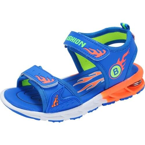 Childrens Sandals 2021 Summer New Boys Sandals Fashion Boys Beach Shoes Childrens Soft Sole