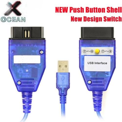 For BMW INPA K+DCAN USB Compatible Interface FTDI Chip New Design Switch K CAN For BMW INPA K DCAN Push button Shell Diagnostic