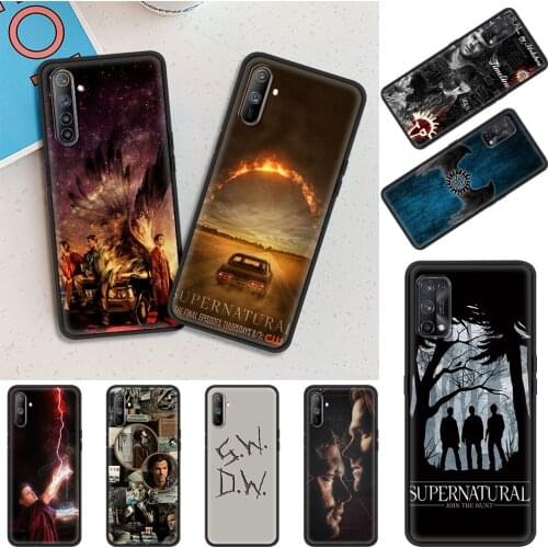 Supernatural SPN Dean And Sam Mobile Phone Case for Realme 6 C3 7 5 X50 Pro XT C15 C11 7i V5 V15 5G C20 C21 Cover Shell Coque