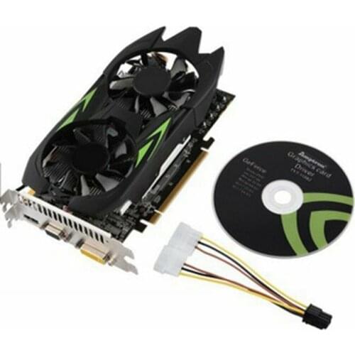 Pro Gtx1050ti 4gb Ddr5 Graphic Card Green 128bit Hdmi Dvi Vga Gpu Game Pc B2AM