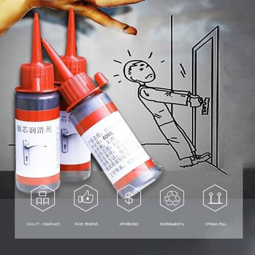 60ML Graphite Powder Non Toxic Locksmith Supplies Graphite Powder Key Cylinder Car Home Lock Lubricant Gate