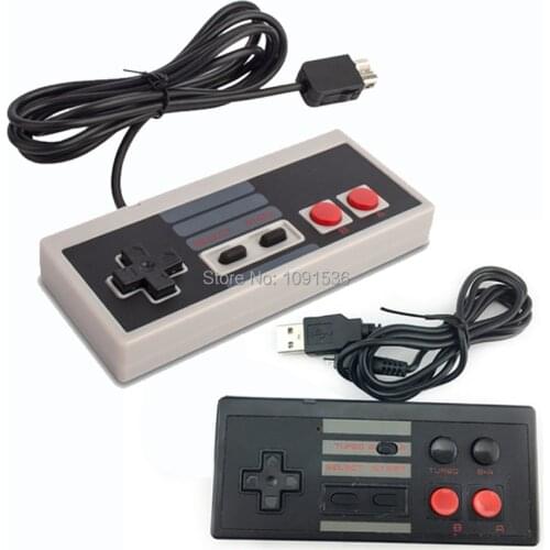 For Nintend NES SNES Classic Edition Mini Wii Game Console Controller Gamepad Joystick with 1.8m Extend Cable Controller