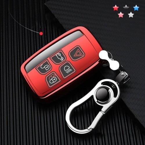 Soft TPU Car Key Case FullCover For Land Rover A9 Range Rover Sport Evoque Freelander 2 Jaguar XE XJ XJL XF C-X16 V12 Guitar F X