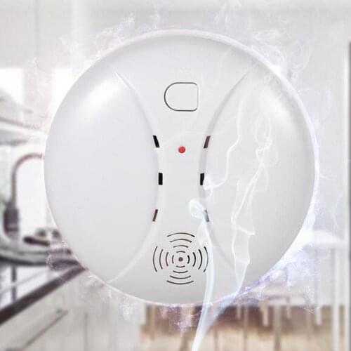 Portable Smoke Alarm Fire Protection Smoke Detector Smokehouse Combination Fire Alarm Home Security System Firefighters Dropship