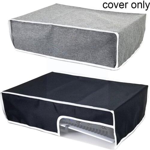 Game Console Dust Cover Shell Horizontal Dust-proof Game Protective Host 5 Cover PlayStation Console Suitable For PS5 K9G6