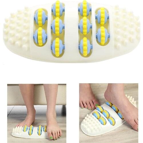 Roller Wheel Feet Massager foot Acupuncture point massage roller Health Massage mat Relax Superhard Foot massager Relieve fatigu