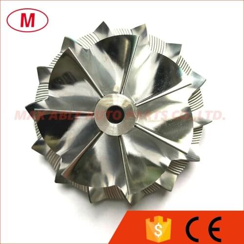 S300 1291-123-2017/2074 73.00/98.00mm 7+7 blades High Performance Turbo Billet compressor wheel/Aluminum 2618/Milling wheel