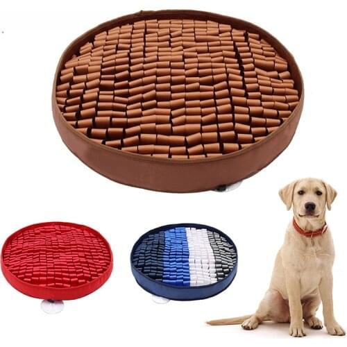 Dog Snuffle Mat Washable Puzzle Toy Pet Interactive Toy Feeding Pad Dog Indoors Intelligence Training Mat Sniffing Mat for Dog