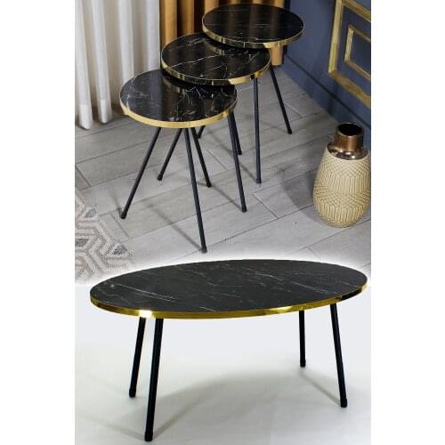 Modern Zigon Coffee Table 4 Pcs Nordic Metal Toe At Mount Side Coffee Tables Tea Coffee Table журнальный столи Bijzettafel