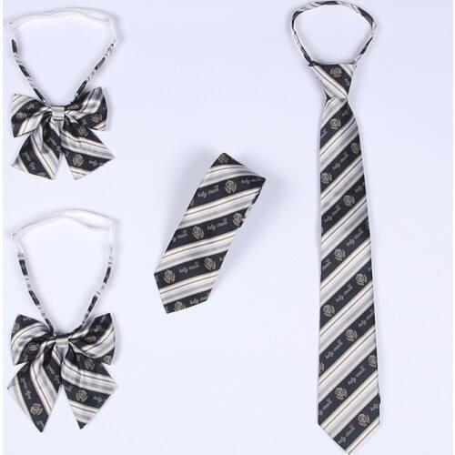 Jk Uniforms Collar Butterfly Cravat Anime Sailor Suit Striped Tie High School Student School Dresses For Girl Plaid Bow Tie Lady