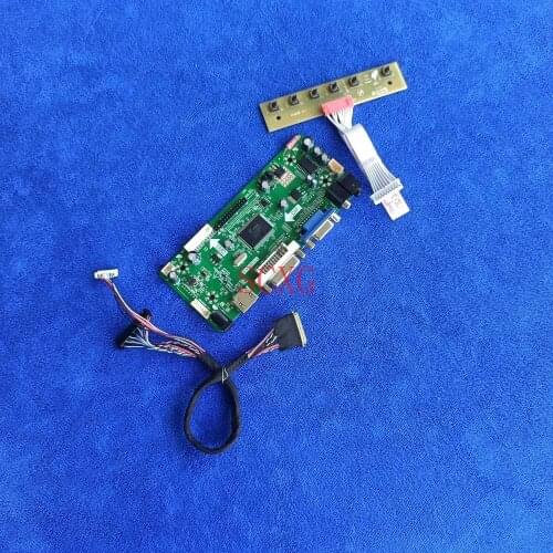 WLED 60Hz For B156XW04/B156XW06 DIY Kit HDMI-compatible VGA DVI LCD monitor drive controller board 1366*768 LVDS 40-Pin MNT68676