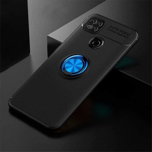 Phone Cases for Redmi 9C Magnetic Ring Silicone Screen Protector Cover Redmi 9 C Xiaomi Redmi 9C NFC Case