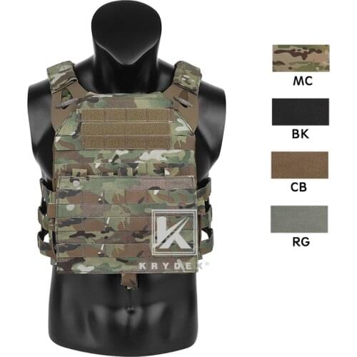 KRYDEX JPC2.0 Plate Carrier Vest +MOLLE Panel High Speed Instant Cummerbund/Shoulder Strap Quick Release Tactical Assaulter Vest