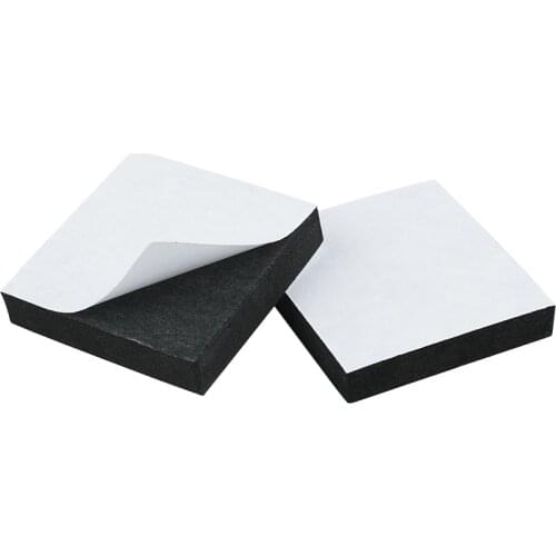 2pcs Watercooling Pump Shock Absorbing And shock Anti Pad is Tightly Taped On Both Sides 50X50X10MM