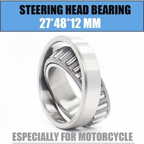27*48*12 mm 1PC Steering Head Bearing 274812 Tapered Roller Motorcycle Bearings