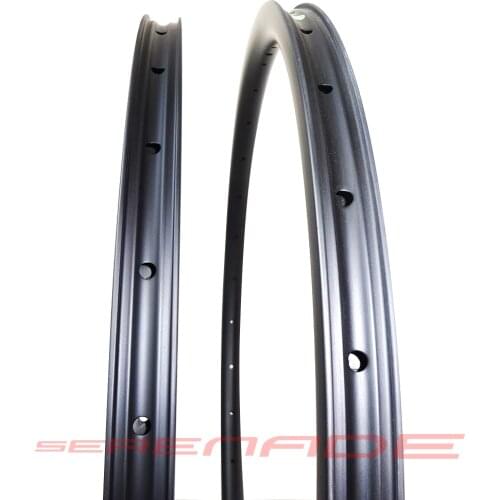 29er xc / trail version 30mm Width Carbon Fiber 29" Mountain Bike Clincher Rim Tubeless Compatible