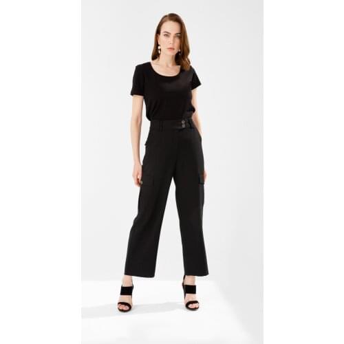 EKOL Women's Wide Trousers