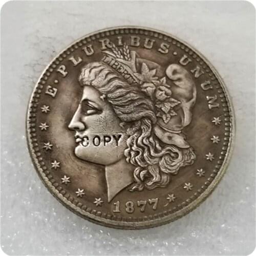 COPY REPLICA 1877 50C Morgans Liberty Head Half Dollar, Judd-1506, Pollock-1668 COPY FREE SHIPPING