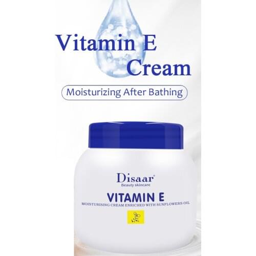 200ml Disaar Best Moisturizing Skin Care Cream Vitamin E Sunflower Oil Whitening Body Lotion AntiAging LongLasting After Sun