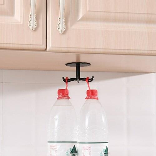 New Punch-free Kitchen Hook kitchen wall storage rack rotation hook spatula spoon Kitchenware Storage Rotary Hook Dropshipping