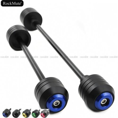 Front Rear Axle Fork Crash Sliders For SUZUKI GSX-R 750 2004-2005 Motorcycle Wheel Protector Gold Red Blue Green Black