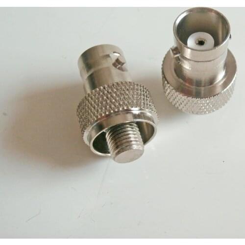 Q9 BNC Female for Blockage Plug Nickel Plated Brass Straight Coaxial RF Connector Adapters Socket