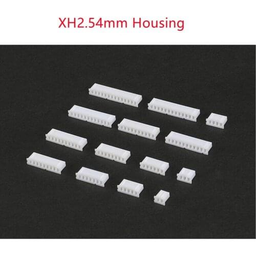 XH2.54mm Connector Male Plug Plastic Shell Housing 2/3/4/5/6/7/8/9/10P