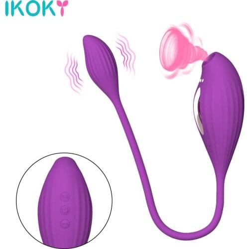 Sucker Clitoris Stimulator Sucking Vibrator G Spot Vibrator Wearable Dildo Vibrator Vagina Vibrating Egg Adult Products